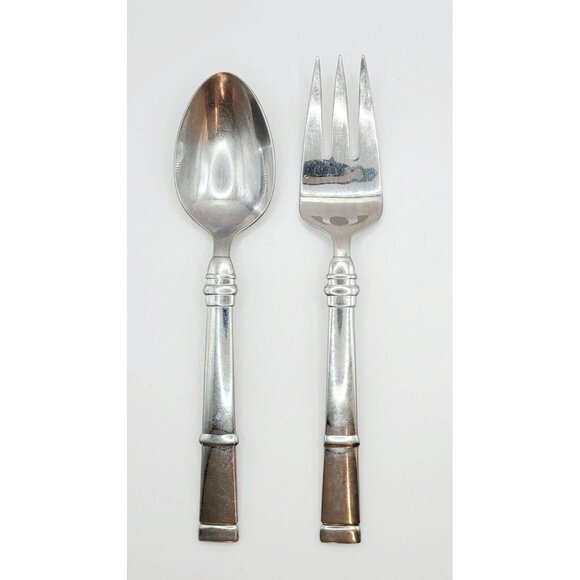 Ralph Lauren Other - Ralph Lauren Montgomery Flatware Silverware 31 pieces w/ Serving Fork and Spoon
